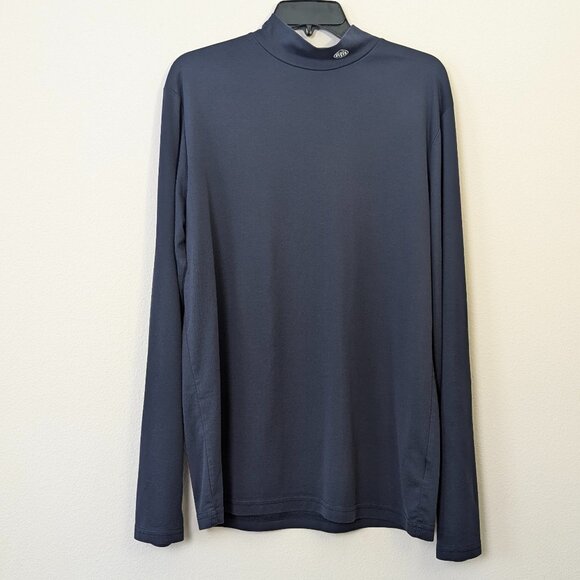 BROOKS BROTHERS Country Club ProSport Long Sleeve Blue Shirt Tag Size L - Picture 1 of 14
